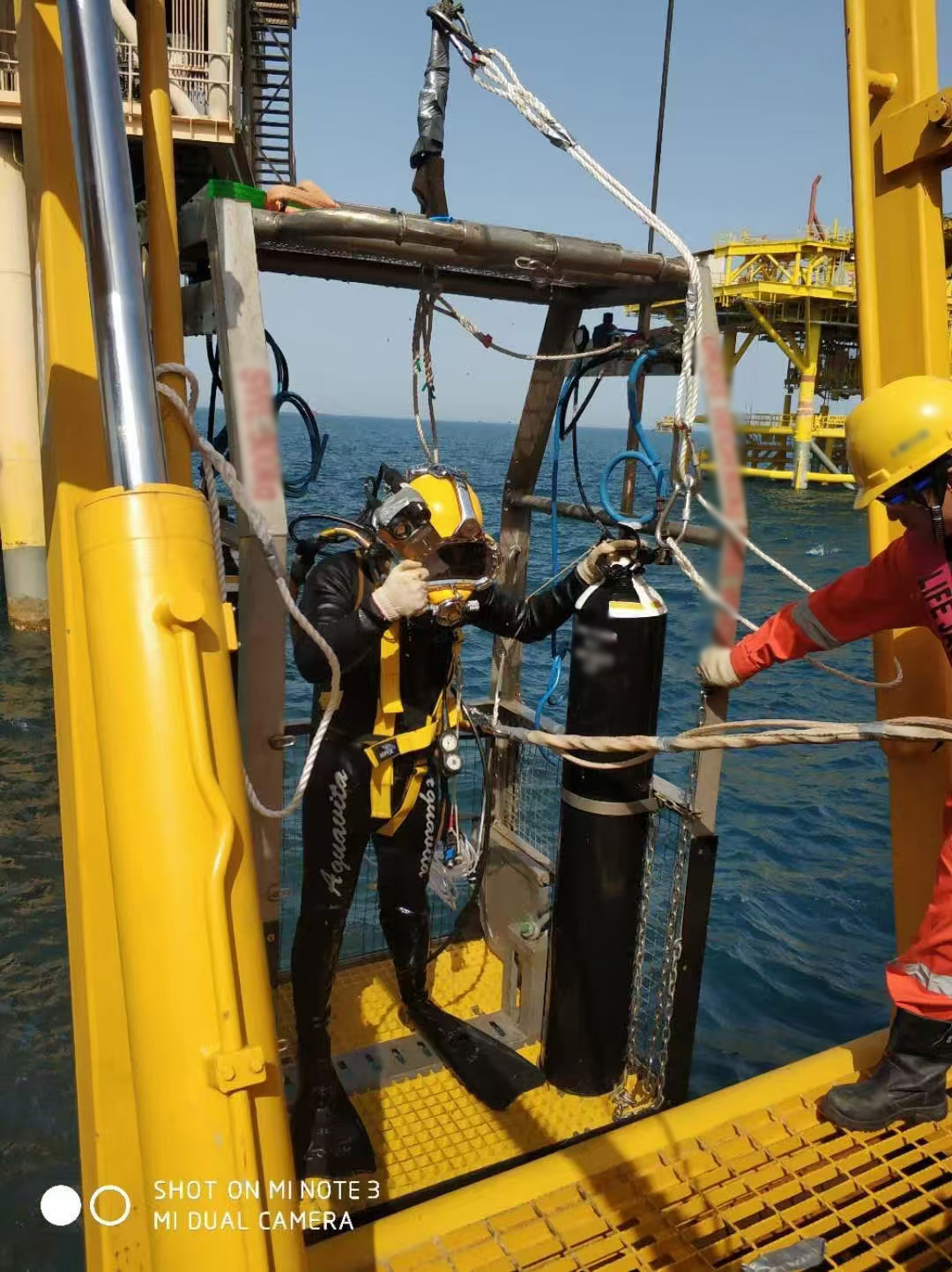 海上石油平台维护保养水下施工作业