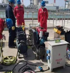 田湾核电站水下清淤工程